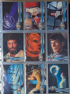 Star Trek - Motion Picture - 82 Cards - Base Set - 2000 - Inkl. 9 x 9-Pocket