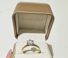 1.02ct Lab‑Grown Diamond Engagement Ring With IGI Certificates 18KT Yellow gold