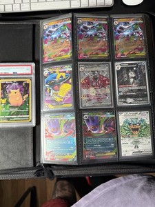 Pokemon TCG Massive Binder Lot + Slab 360+ Cards Vintage Modern FA’s Rares Holos