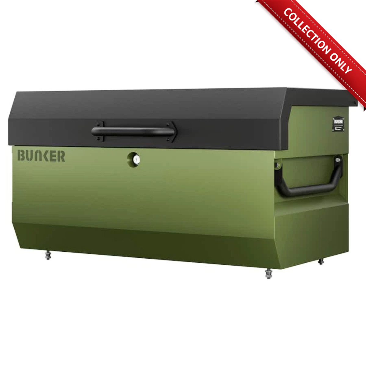 Heavy-Duty Van Storage Tool Box BUNKER T1 Vehicle Toolbox Green Draper 31772