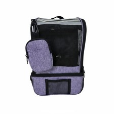 Portable Backpack Clear Top Window for Shopping, Patients