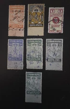 BULGARIA Revenue Fiscal Used Unused MH Stamp Lot BOB  T17377