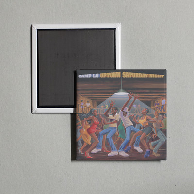 Camp Lo - Uptown Saturday Night Album Cover Locker Fridge Magnet