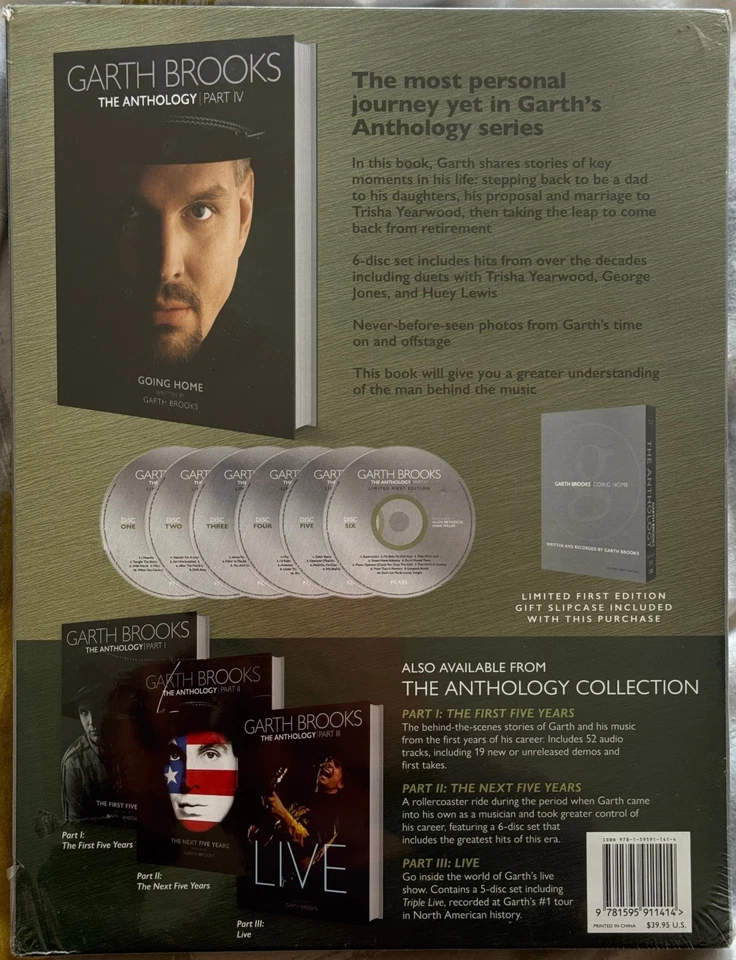 GARTH BROOKS. The Anthology Part IV (Going Home) 2025 Book & 6-CD NEW NOT MINT - Image 2 of 4