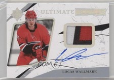 2017-18 Ultimate Collection Rookies 12/49 Lucas Wallmark #68 Patch Auto a3i