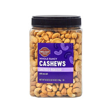 Whole Fancy Salted Roasted Whole Cashews, 42 Oz