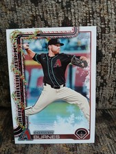 2025 Topps Holiday Baseball Corbin Burnes #H185 Arizona Diamondbacks Base