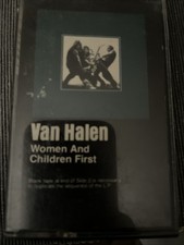 Women and Children First/Fair Warning by Van Halen Cassette, Warner Bros. 