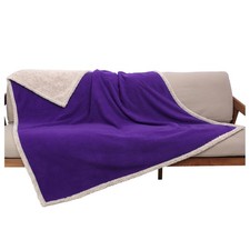 Waterproof Bed Blanket for Couples, Washable Stain Proof Pad Bed Cover, Rever...