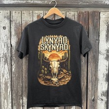 Lynyrd Skynyrd Shirt, Southern Rock Unisex Black Cotton T-Shirt