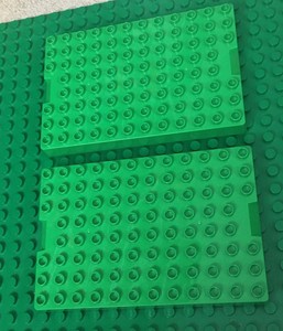cutting lego base plates