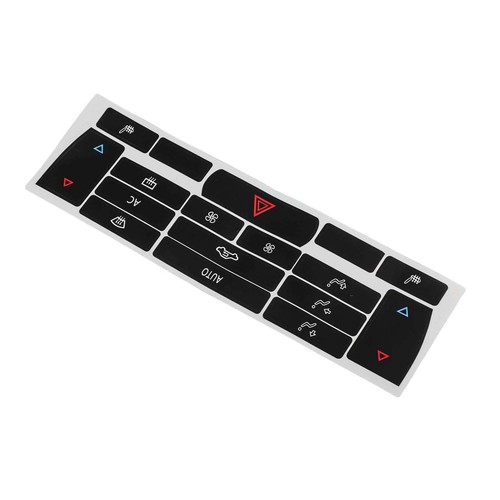 For SAAB 9 3 2003 2007 Replacement Decals for AC Climate Control Buttons - Picture 3 of 12
