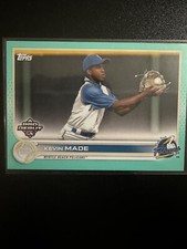 2022 Topps Pro Debut Kevin Made Aqua /75 Pelicans Cubs