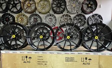 Original Ferrari 488 PISTA Felgen FORGED WHEELS 20 Black 342191 + 342195 New