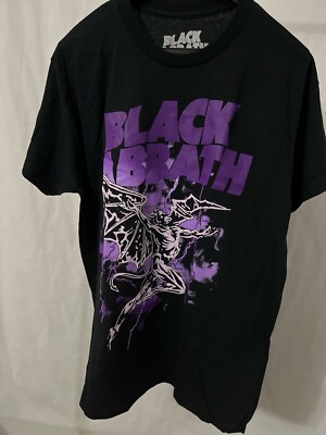 BLACK SABBATH Purple Puff Print Angel Tour Merch Sz M