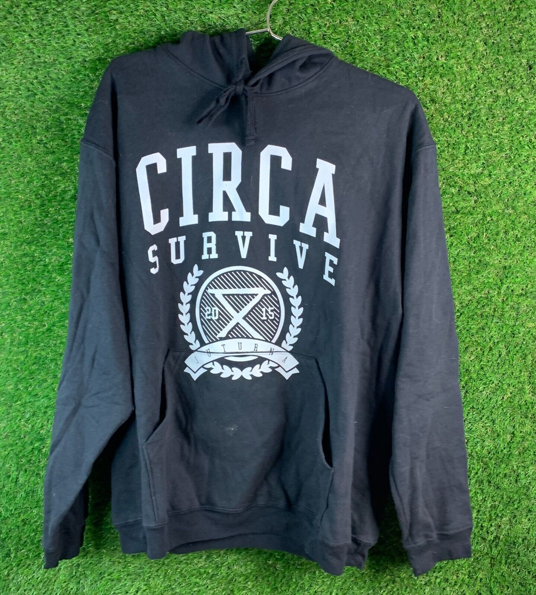 2000's Y2K Circa Survive Band hoodie Sweater Sweatshirt L