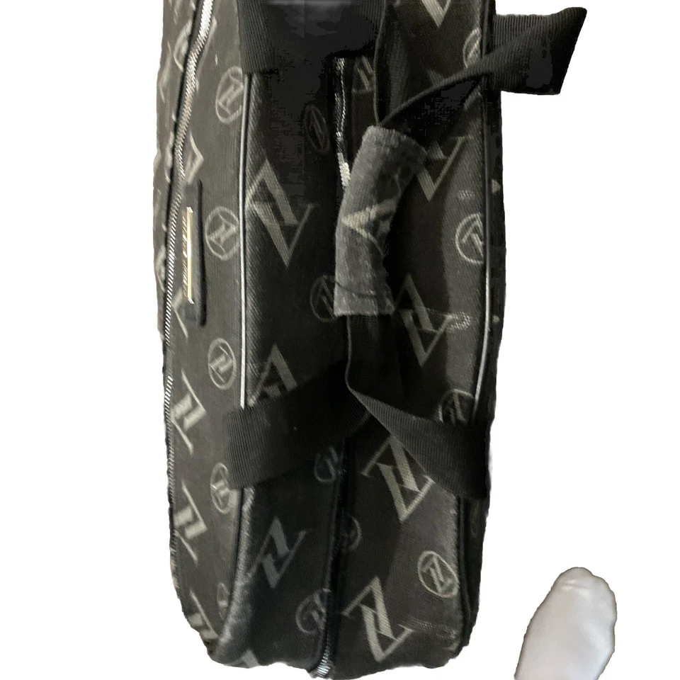 Adrienne Vittadini Duffel Roller Luggage, In Line Skate Wheels Luxury Travel Bag - Image 2 of 4