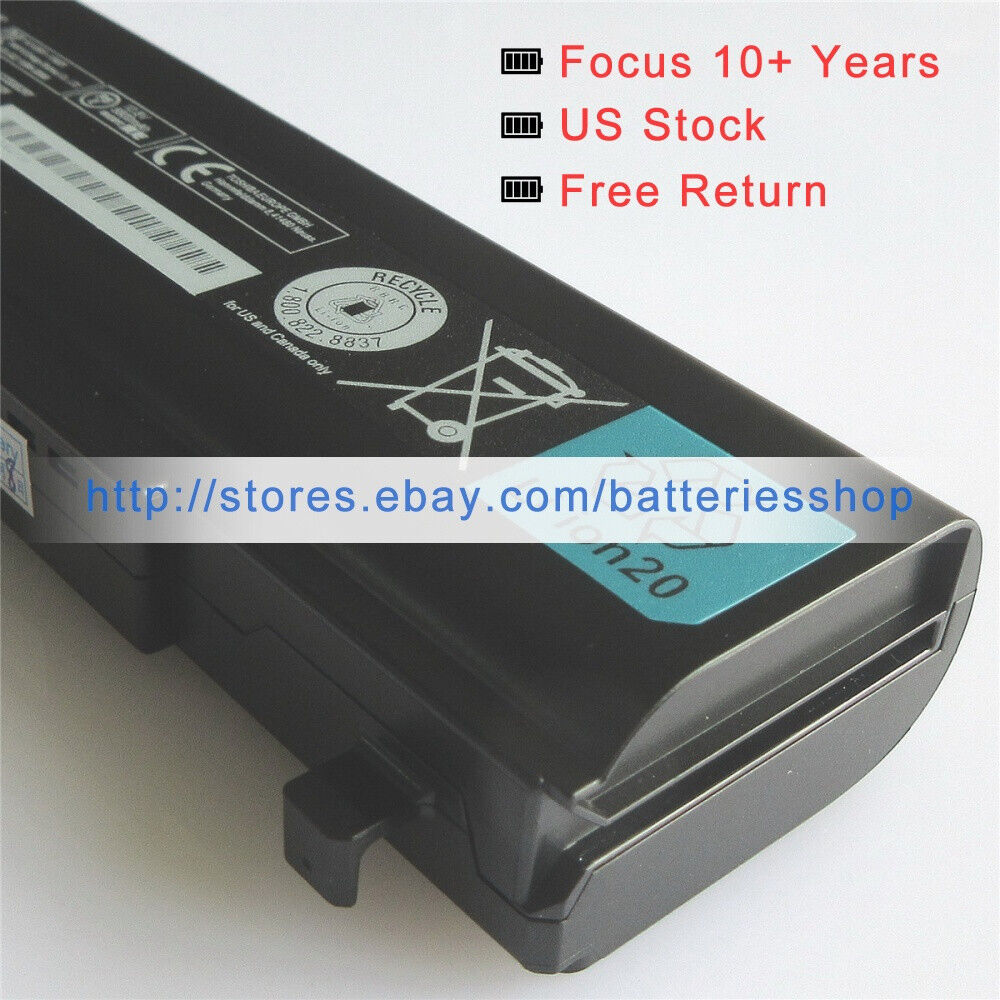 Batteries pour Toshiba Pa5162U-1BRS Pa5163u R30 R30-A Pabas277 S264 Batterie  d'ordinateur portable