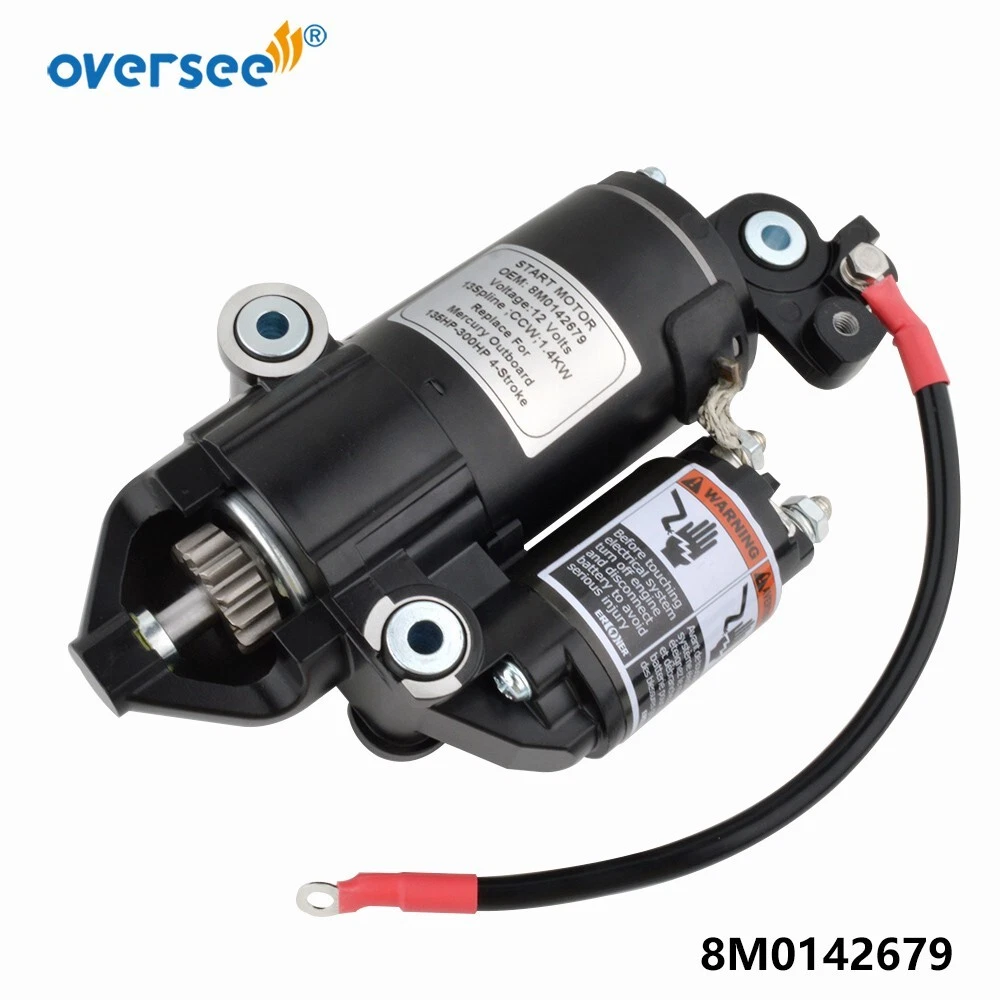 8M0142679 STARTER MOTOR For Mercury V6 V8 175-200-250-300HP 