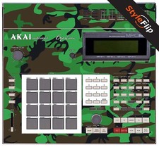 Akai MPC-60 Skin | Verde Mimetico | Decalcomania Protettiva | Pelli StyleFlip