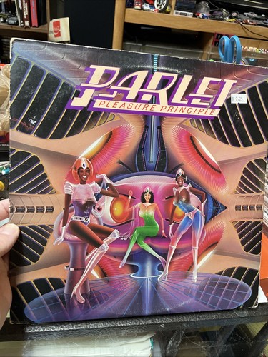PARLET Pleasure Principle LP Vinyl PROMO 1978 GEORGE CLINTON Disco Funk Rare