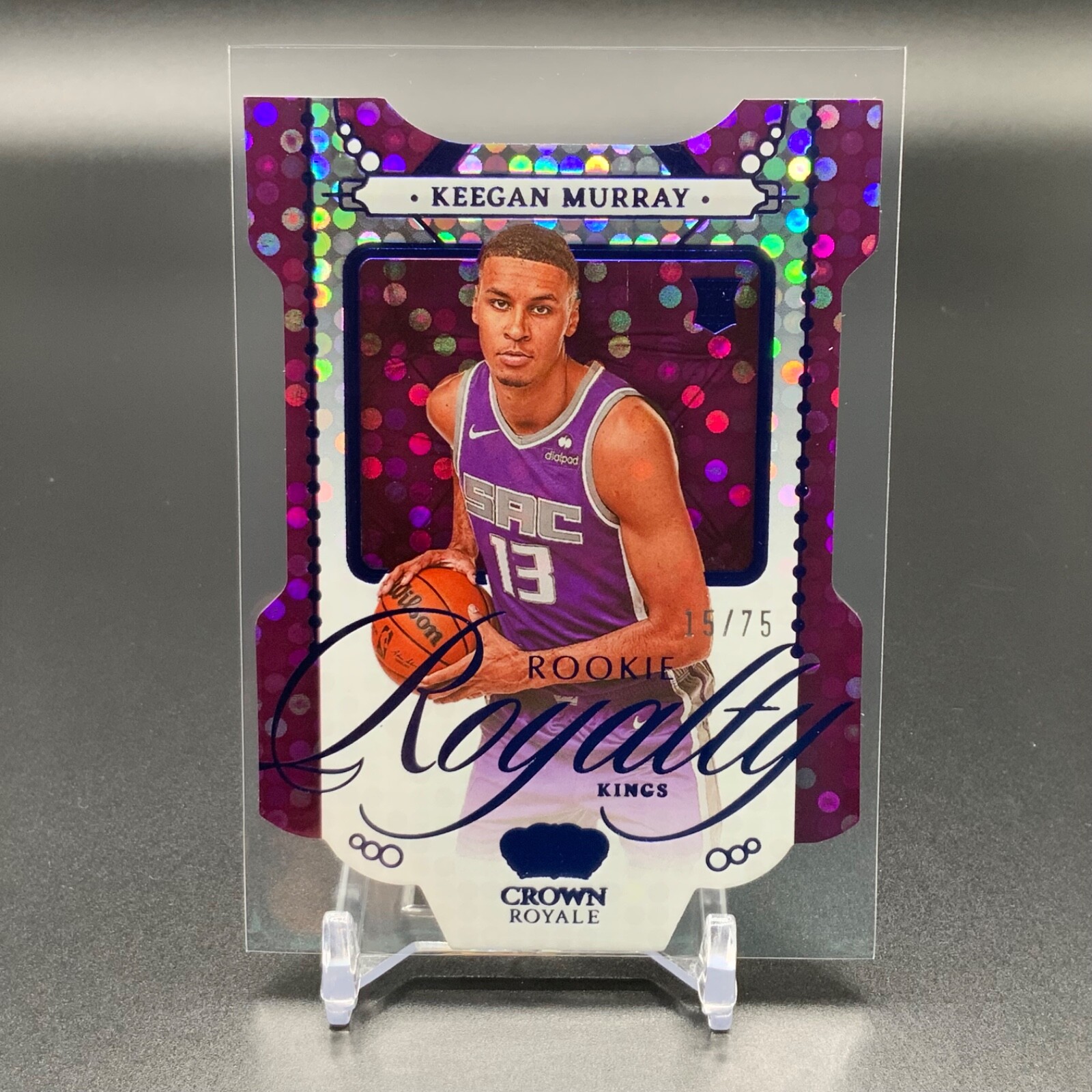 2022-23 Panini Crown Royale - Rookie Royalty #4 Keegan Murray /99 RC GRC938