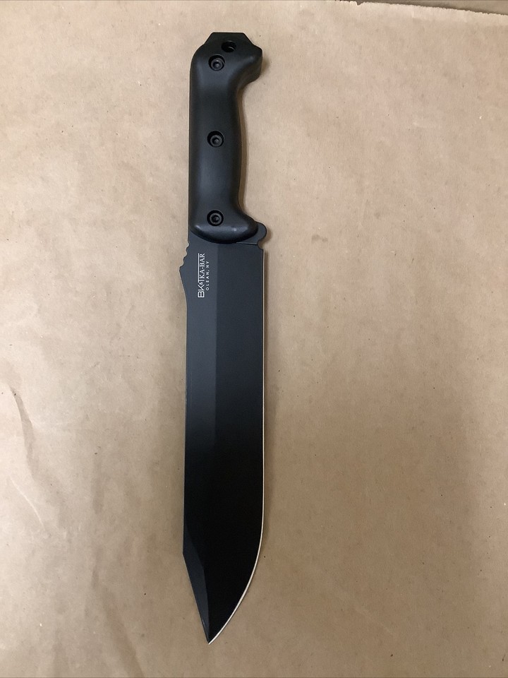 BK & KABAR BK9 Becker Combat Bowie Fixed Blade Knife Black eBay