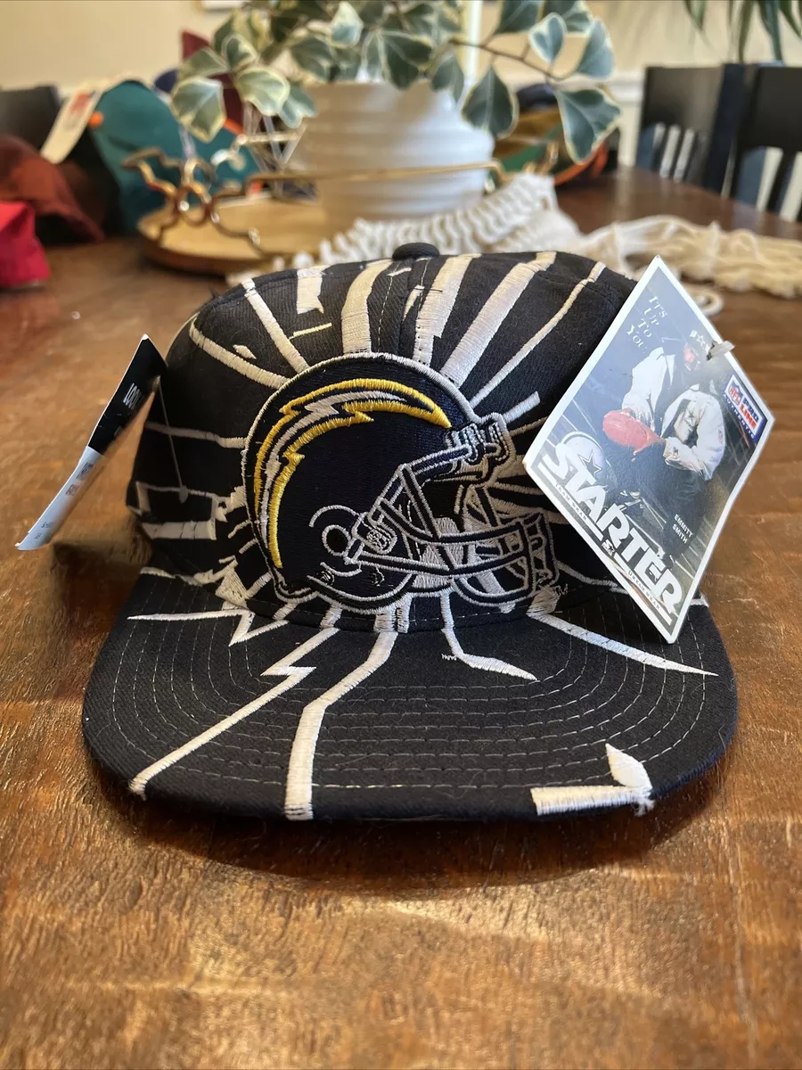 NWT Vintage Starter San Diego Chargers Collision Snapback Hat NFL