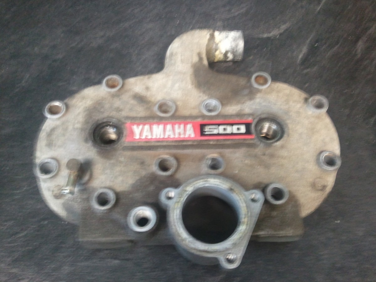 99 1999 Yamaha Cylinder Head # 8CJ-11111-10-00 Vmax 500 Twin SX VT