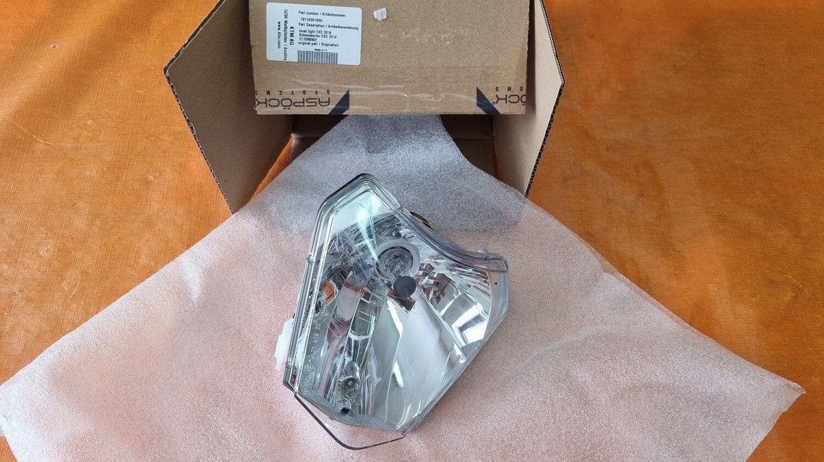 KTM EXC ヘッドライト 新品 78114001000 Head Light KTM EXC 14-24 78114001000 | eBay