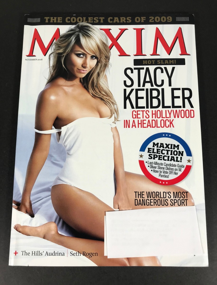 MAXIM Magazine STACY KEIBLER Nov 2008 Audrina Patridge ISSUE 131