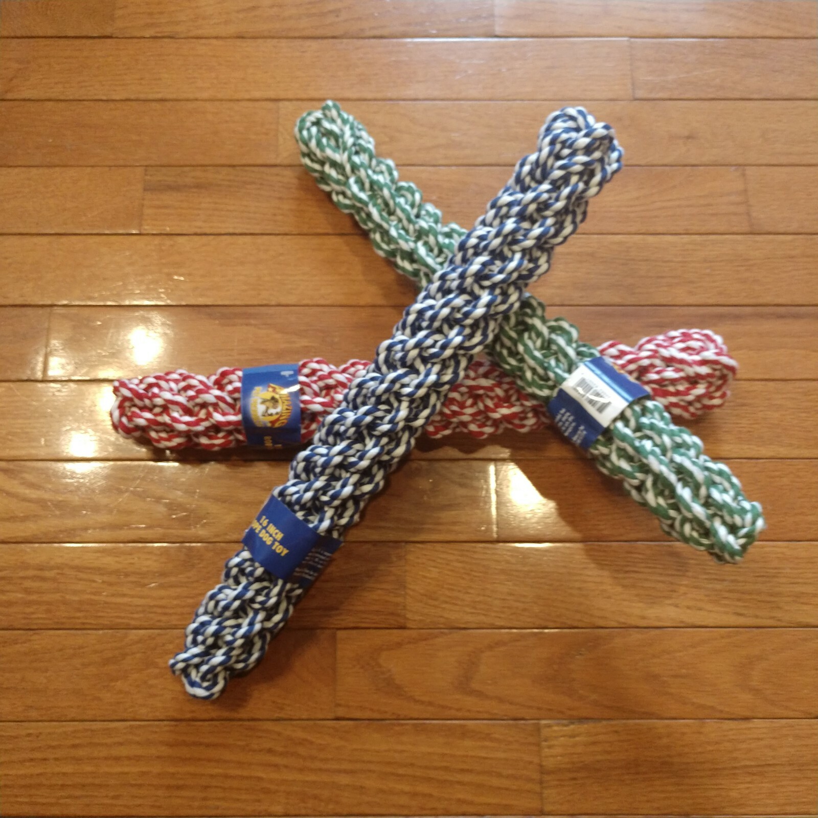1 Large Rope Dog Toy 16 inch Amazing Pet Products Chew Pull 