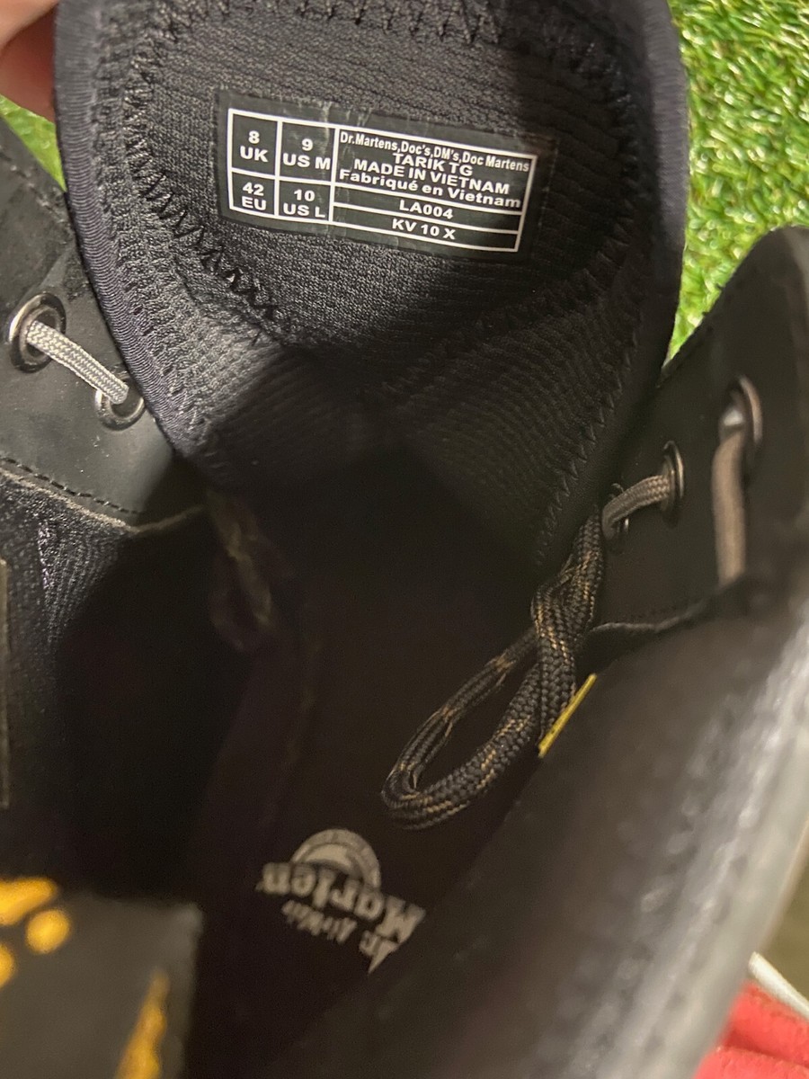 Doc Dr. Martens Tarik TG Toe Guard Utility Combat Boots Black Men 9 Women 10 NEW Tarik Toe Guard Utility Boots in Black | Dr. Martens main image 2