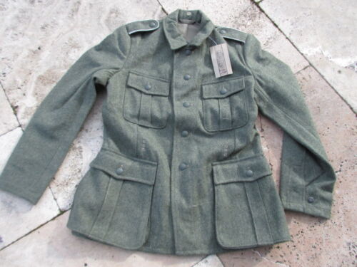 WH Feldjacke M40 Gr 58 Uniformjacke Feldbluse Wehrmacht WK2 WWII Fieldjacket - Picture 1 of 1