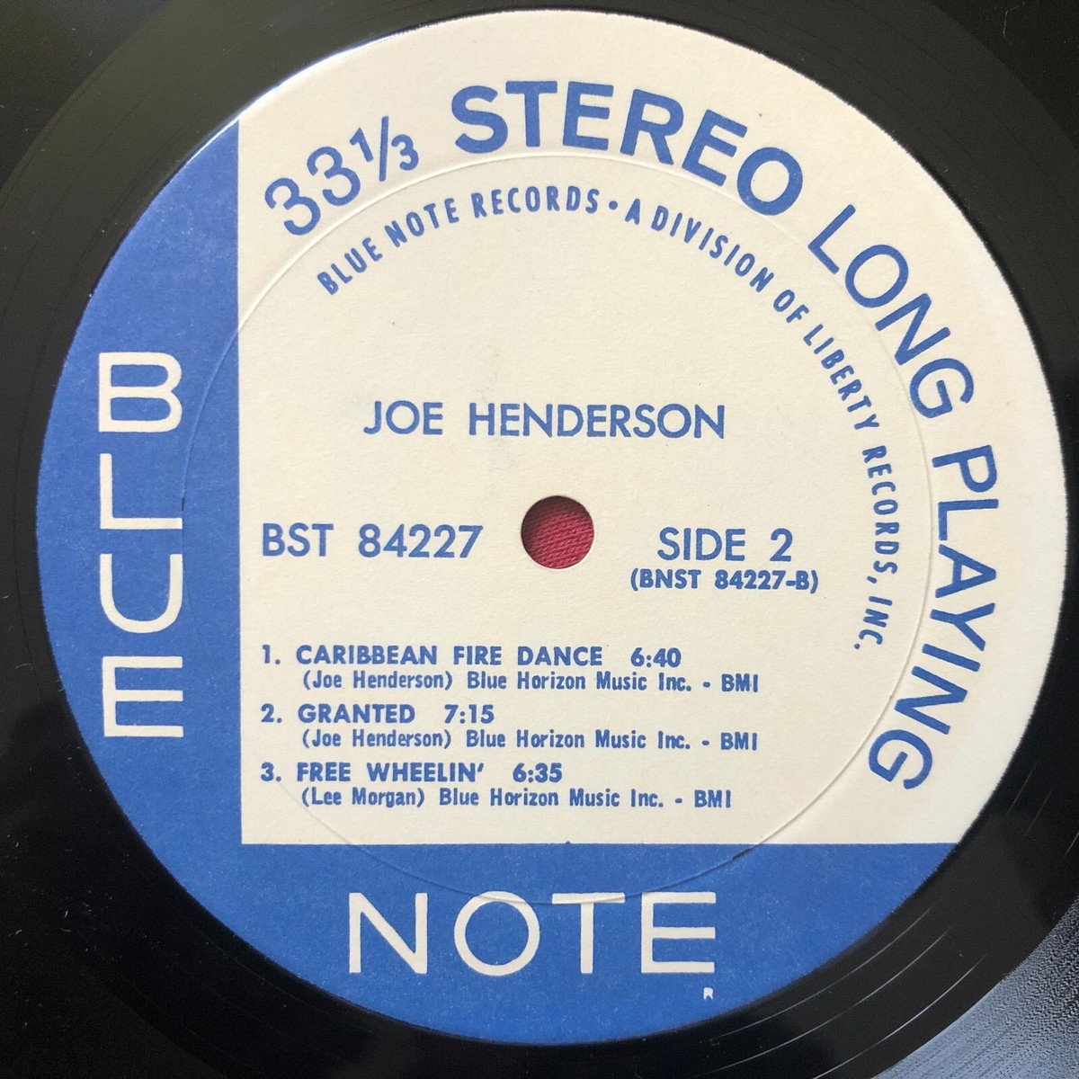 JOE HENDERSON~MODE FOR JOE LP (1968) BLUE NOTE BST 84227 ♫ LISTEN  