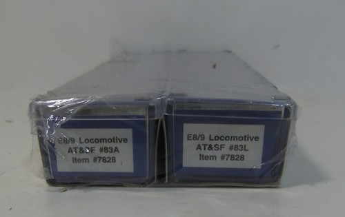 Life-Like N-Scale Pair E8/9 Loco AT & SF Powered & Dummy 83L & 83A #7828 SEALED - Picture 2 of 9