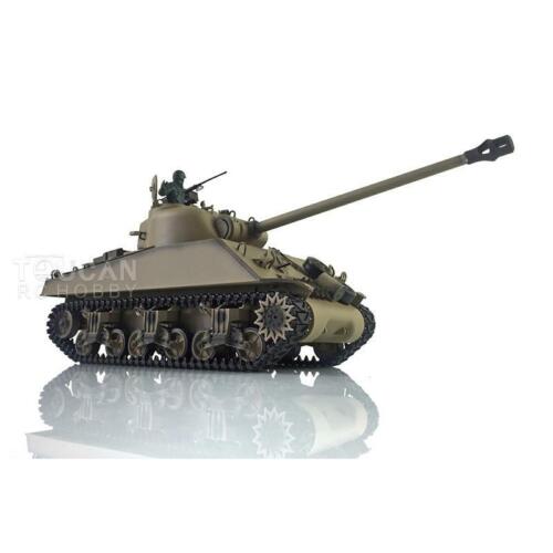 Henglong 1/16 7.0 Metal M4A3 Sherman RTR RC Tank 3898 Barrel Recoil BB IR Battle - Picture 11 of 12