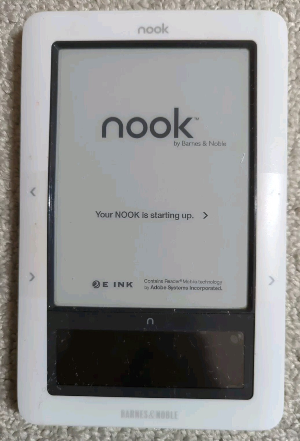 Nook First Generation Barnes & Noble Nook 1st Generation Tablet White 24 | eBay