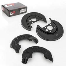 4X Brake Disc Shield Complete Set For SKODA FABIA 2