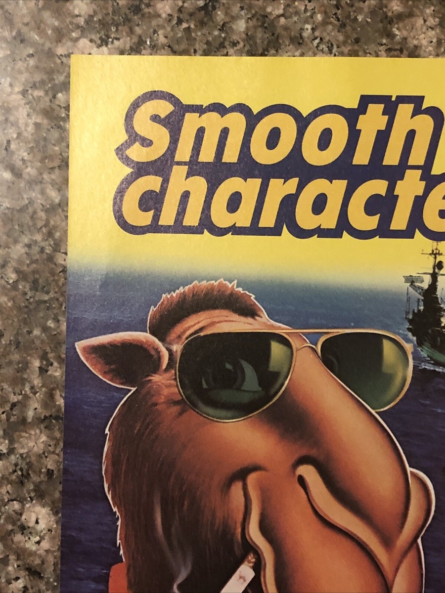 1989 Camel Filters Cigarettes PRINT AD Fighter Pilot VTG 1980s