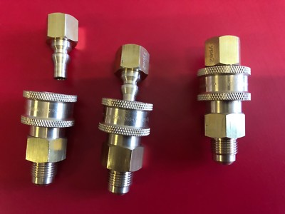 CARAVAN QUICK CONNECT COUPLING JOOLCA Hot Tap & Weber Q BBQ GASKNECT LP Gas 3/8
