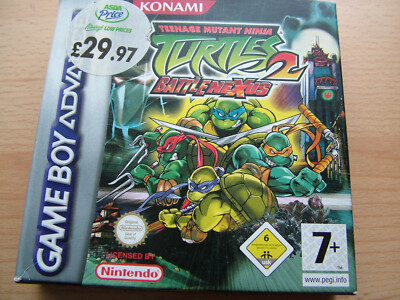 Teenage Mutant Ninja Turtles 2 Battle Nexus Gameboy Advance GBA Komplett