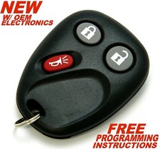 Oem Electronic 3 Button Remote Key Fob For 2003-2006 Chevrolet Tahoe Gmc Yukon
