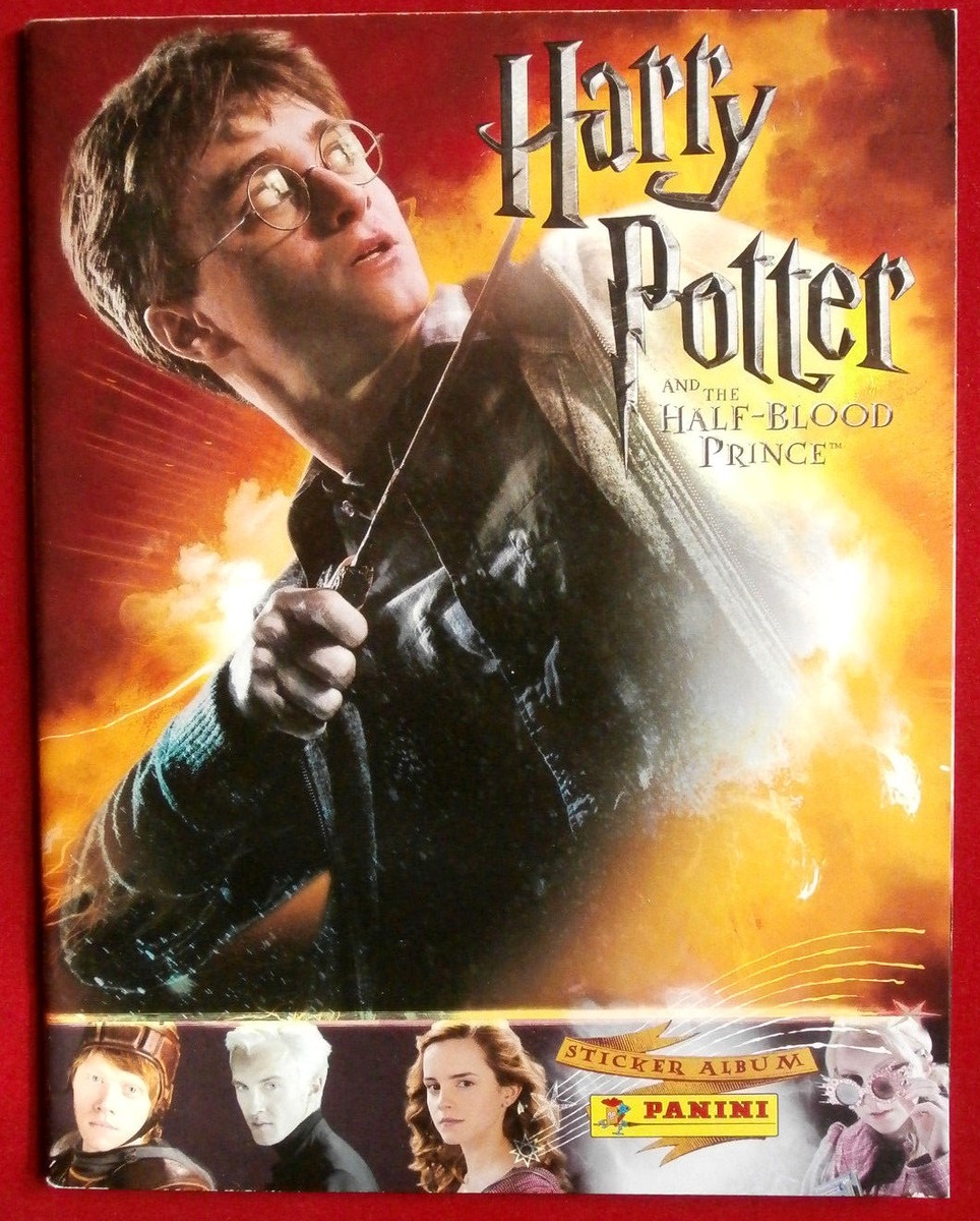 HARRY POTTER HALF-BLOOD PRINCE NEW UN-USED PANINI ALBUM