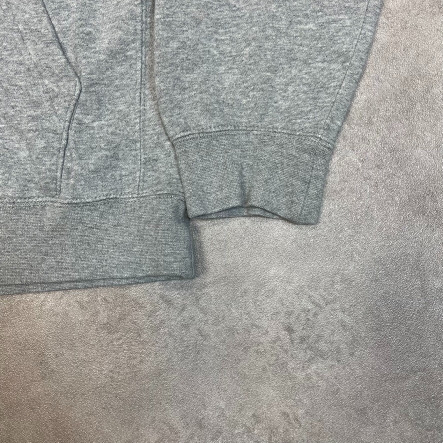 Nike Hoodie Mens Y2K Small Swoosh Club Logo Pull Over Sweatshirt, Grey, Small image 6