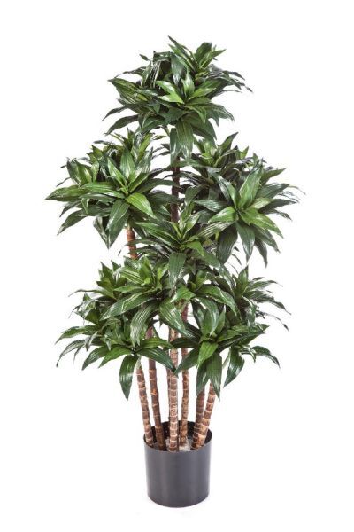 Dracaena Fragrans artificiel 120cm dragonnier artificiel vert