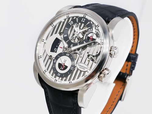 Parmigiani Tonda Hemispheres PFC231-1200300 18k White Gold 42m...