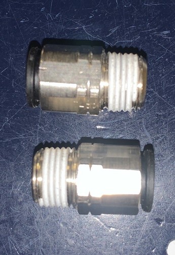 2 X Parker LEGRIS 3175 56 11 1/8” Male NPT X 1/4” PTC PUSH Connector STEAM X2 - Picture 5 of 5