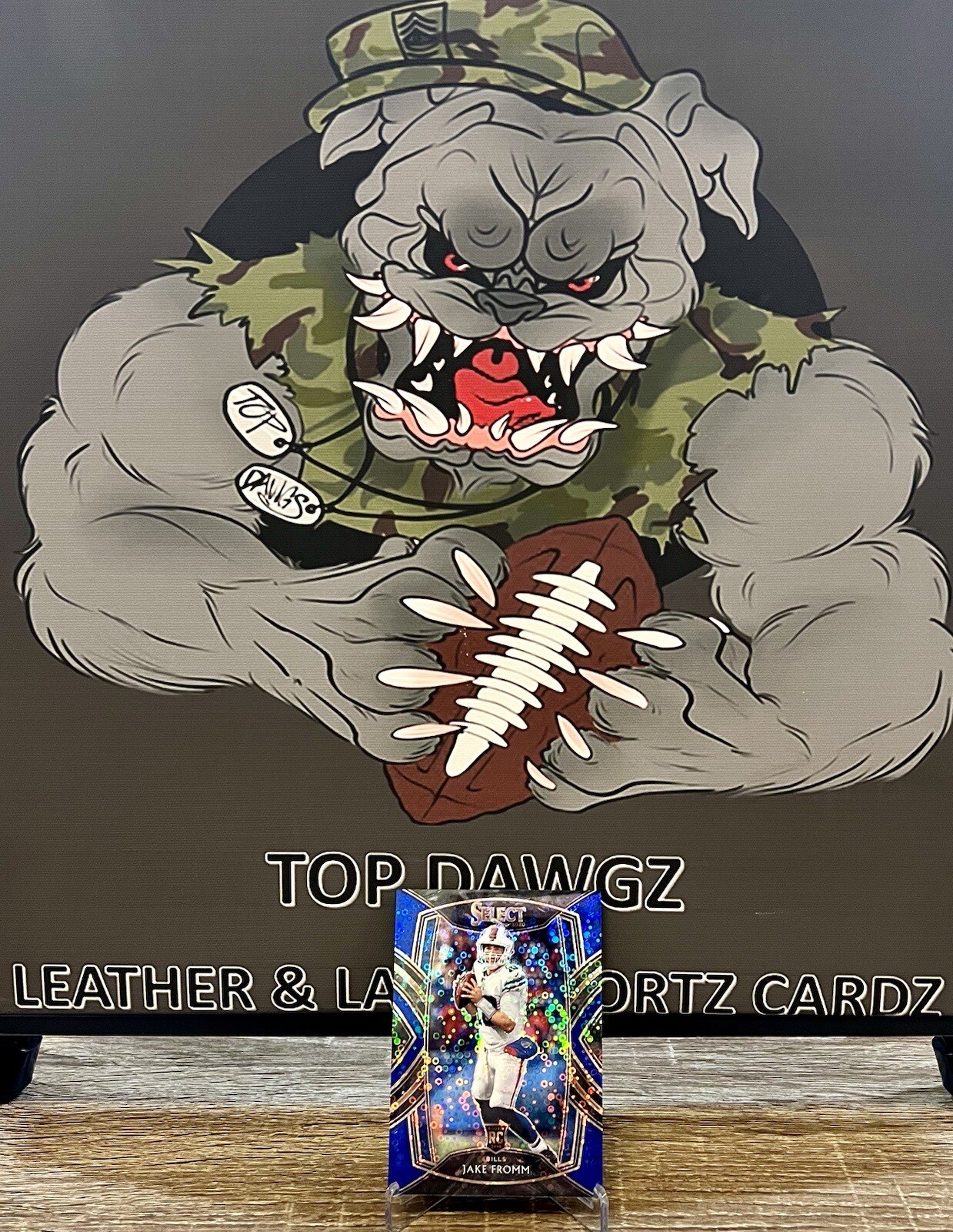 2020 SELECT JAKE FROMM BLUE DISCO CLUB PRIZM SSP ROOKIE CARD 4/25 COMMANDERS QB