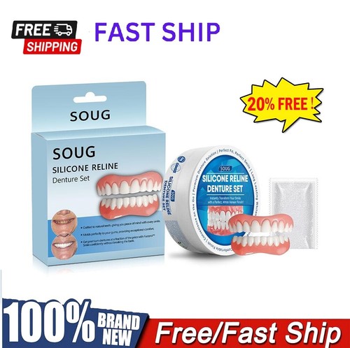 Silicone Reline Denture Set Denture Silicone Reline Kit,Soft Denture Reline Set